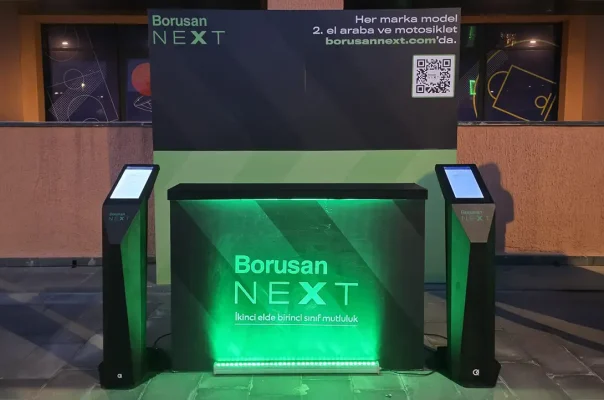Otokiosk - Borusan İşbirliği