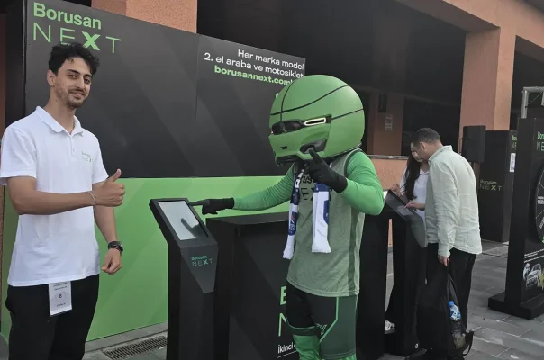 Otokiosk - Borusan İşbirliği