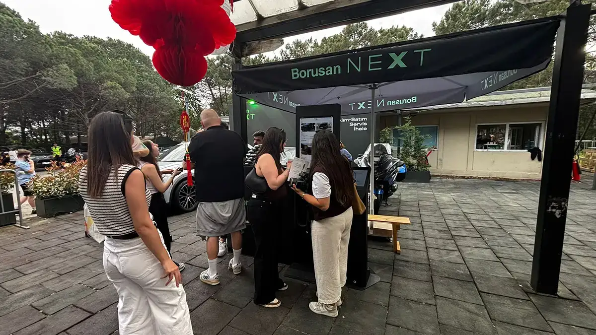 Otokiosk - Borusan İşbirliği